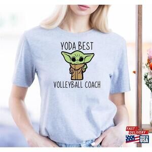 Yoda Best Volleyball Coach Gift